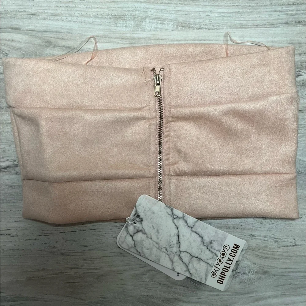 Oh Polly 2 Piece Faux Suede Set - Picture 6 of 6